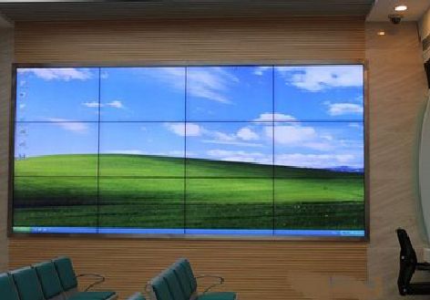 韶山液晶拼接屏的另类用法。